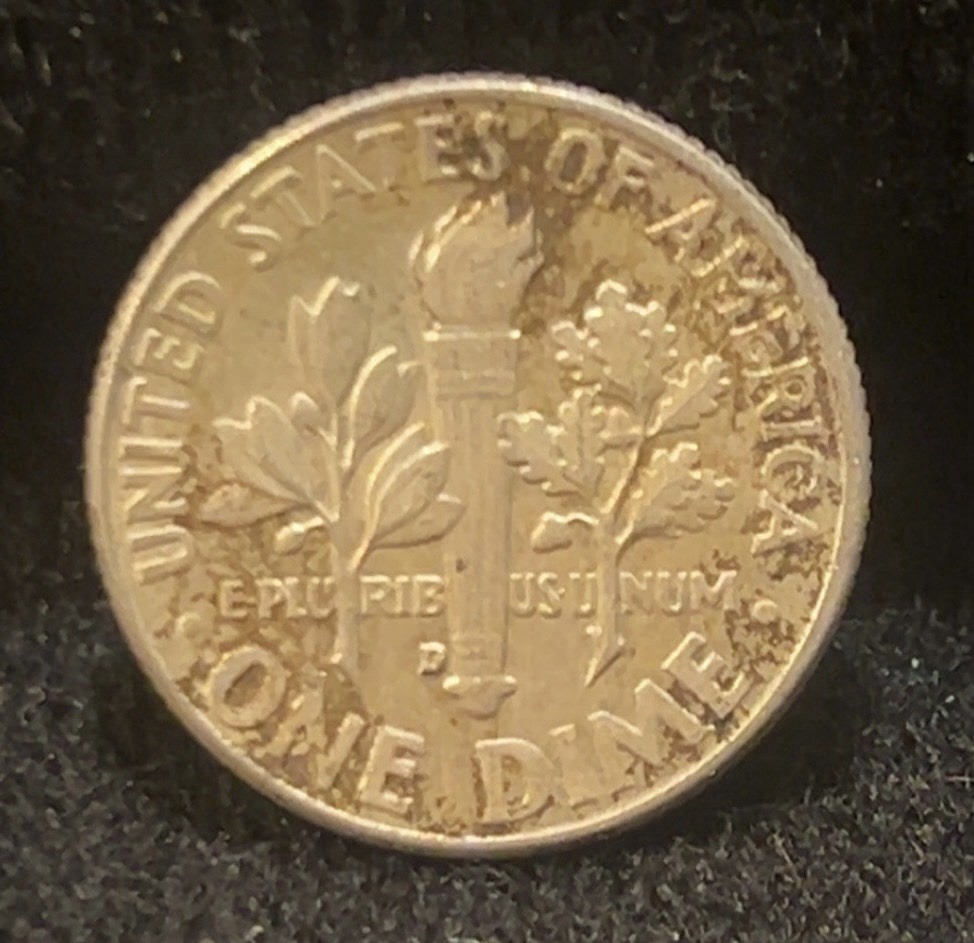 1964 D Roosevelt Dime 90% Silver