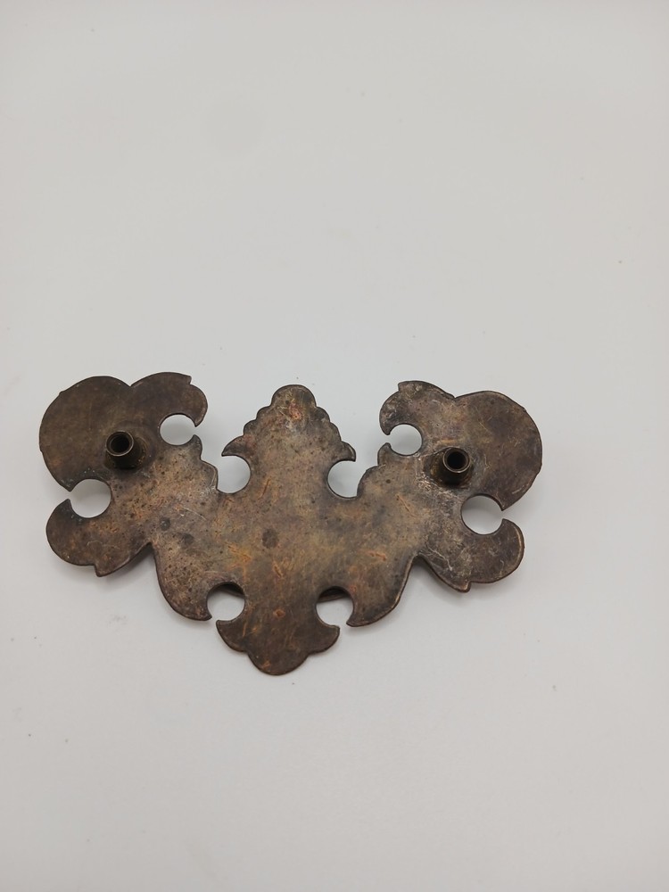 Brass Vintage Hardware Chippendale Batwing Bail Drawer Pull Handle 2.5”centers