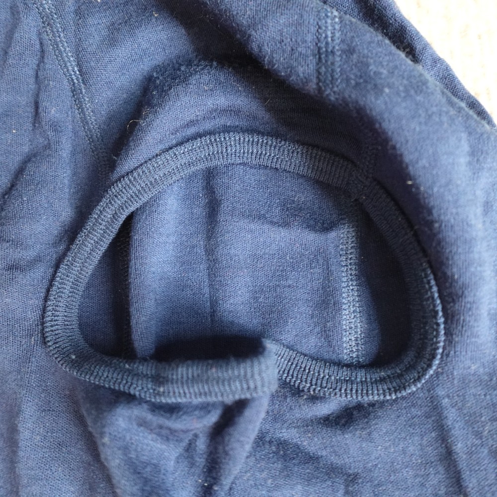 Minus 33 Balaclava Blue Solid 100% Merino Wool