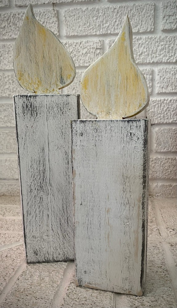 Wooden Decor Candles