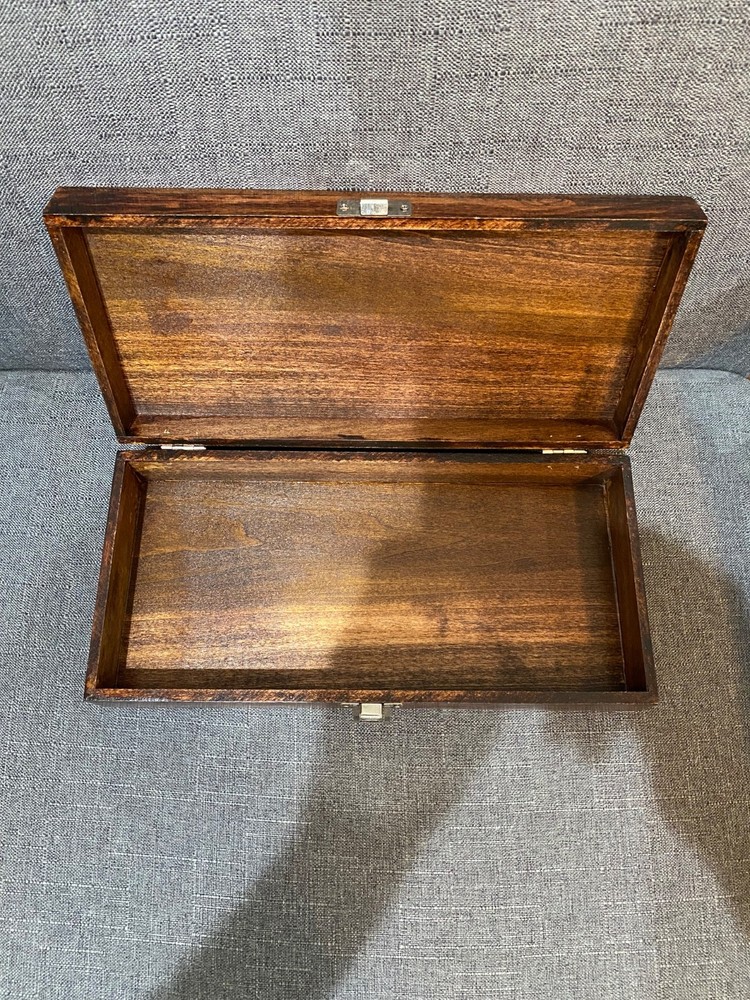 Wooden Utility Storage Gun Box.