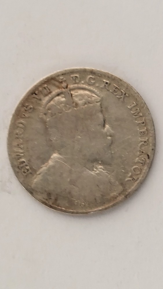 1910 Canada 5 Cent Silver,.925 Silver (#4)
