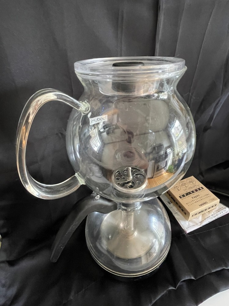 Bodum 34oz ePebo Siphon Electric Coffee Maker (Missing Charging Base)