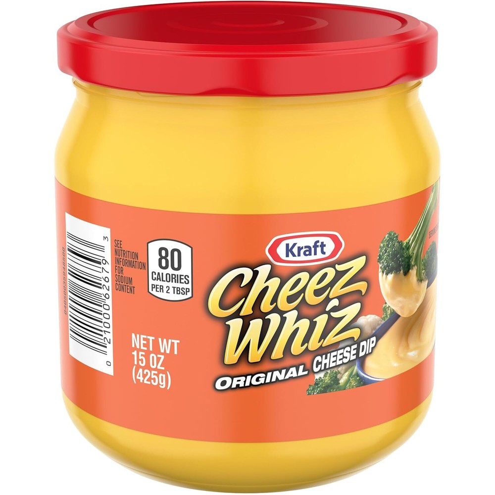 Cheez Whiz Original Cheese Dip, 15 Oz Jar