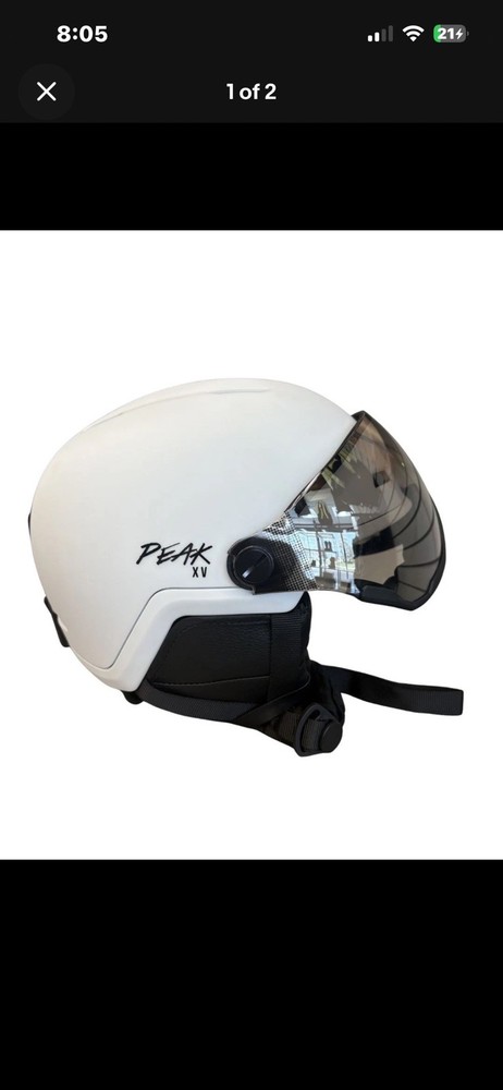 PEAK XV Pilot Visor Helmet, Small