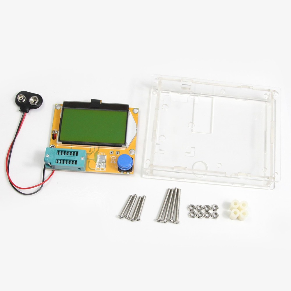 LCR-T4 Component Tester Transistor Diode Capacitor Resistor Inductor LCD MeterUS