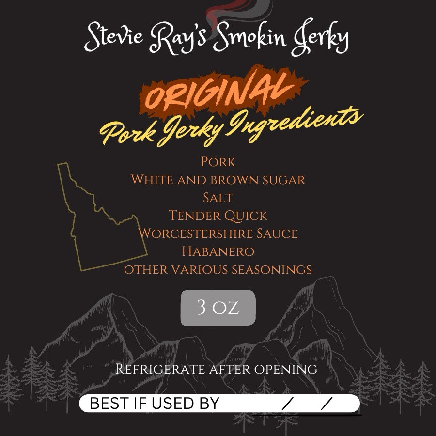 Pork Jerky “Original” Flavor