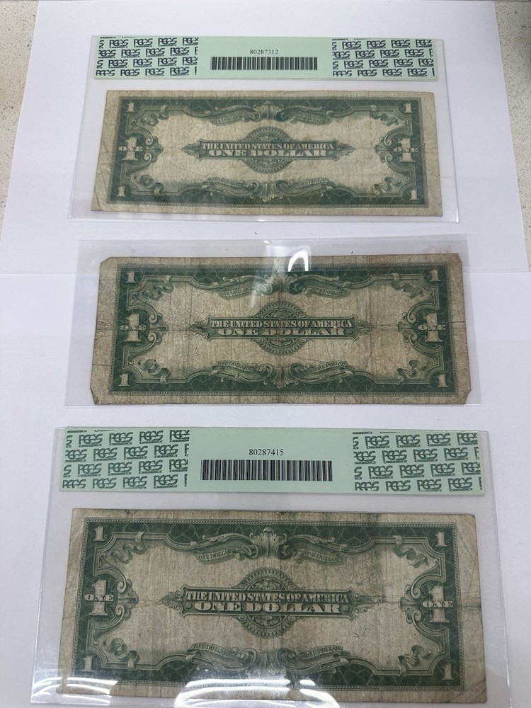 3-1923 $1 One Dollar Silver Large Size Note Certificate