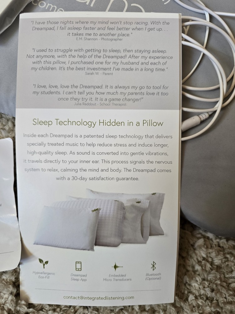 Dreampad Sleep Pillow Pad