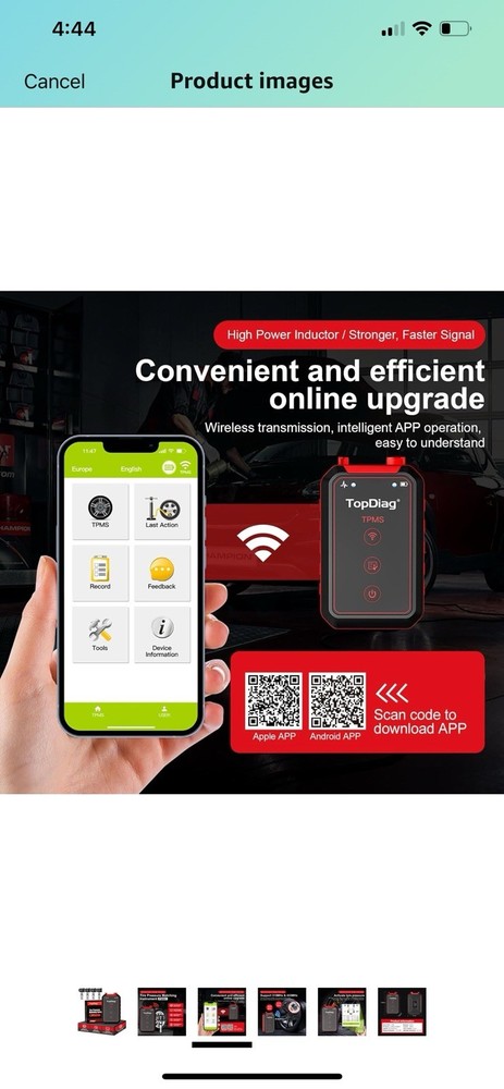 PS001 TPMS Programming Tool Tire Pressure Matching Instrument