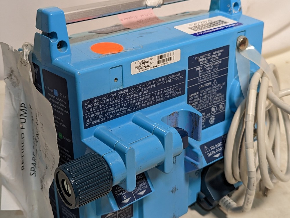 IMED PC-2TX volumetric infusion pump/controller