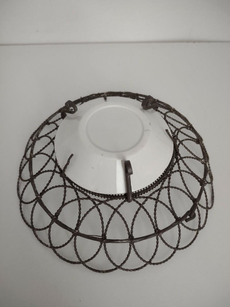wire baskets vintage