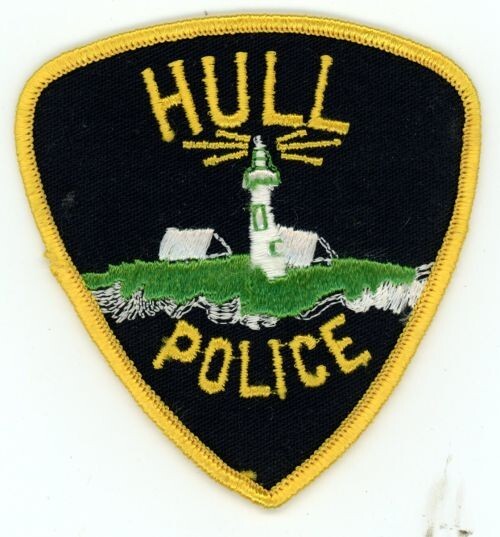 MASSACHUSETTS MA HULL POLICE NICE SHOULDER PATCH SHERIFF