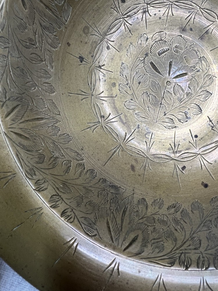 Brass Candy Dish Made In India. In Great Condition!!