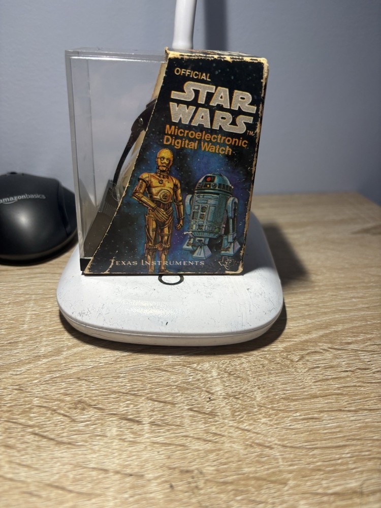 Official Star Wars Microelectronic Digital Watch 1977!!