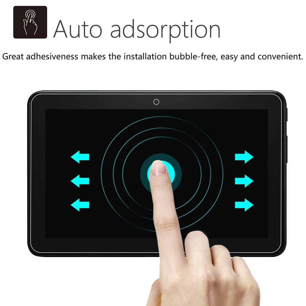 2 Pack For Amazon Kindle Fire 7/7 Kids 12th Gen Tempered Glass Screen Protector