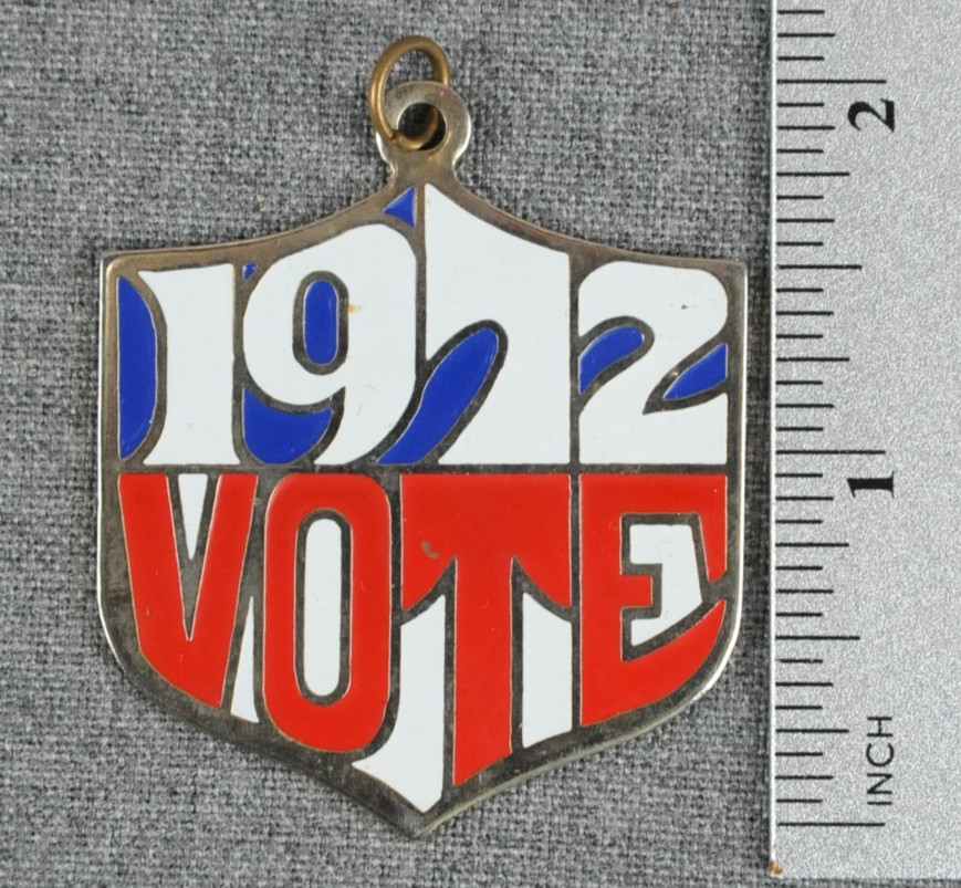 Vintage "Vote 72" Campaign Medallion