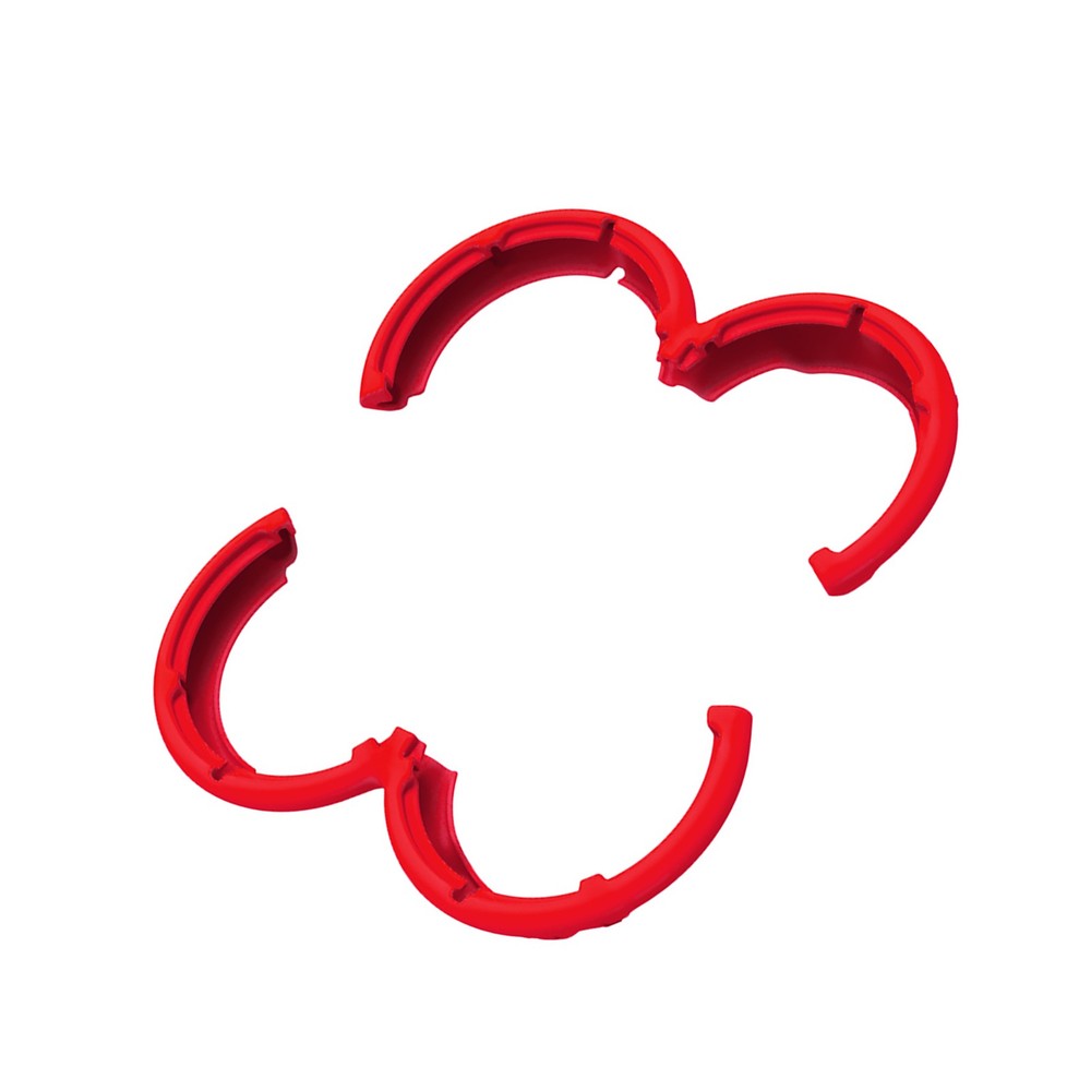 1 Pair Red Propeller Guard Anti-Collision Protective Ring For DJI NEO Drone