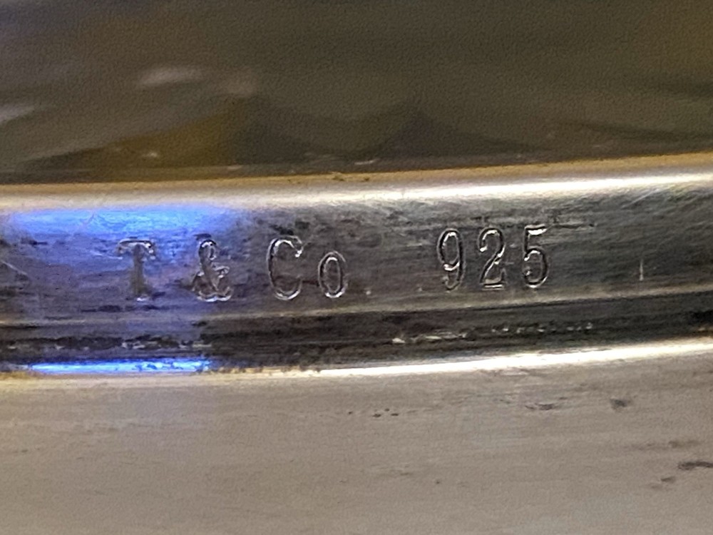 Tiffany&co Sterling Silver Coaster Dish