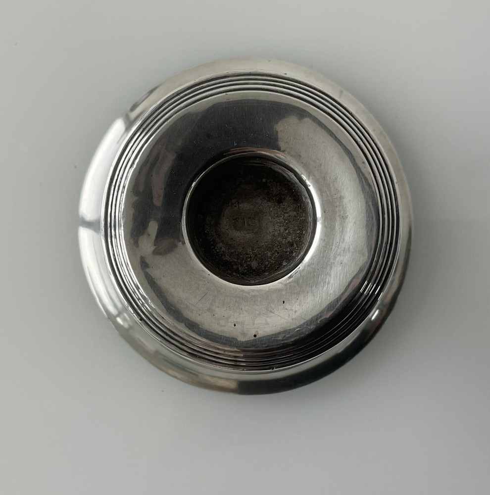 Antique Silver Candle Holder