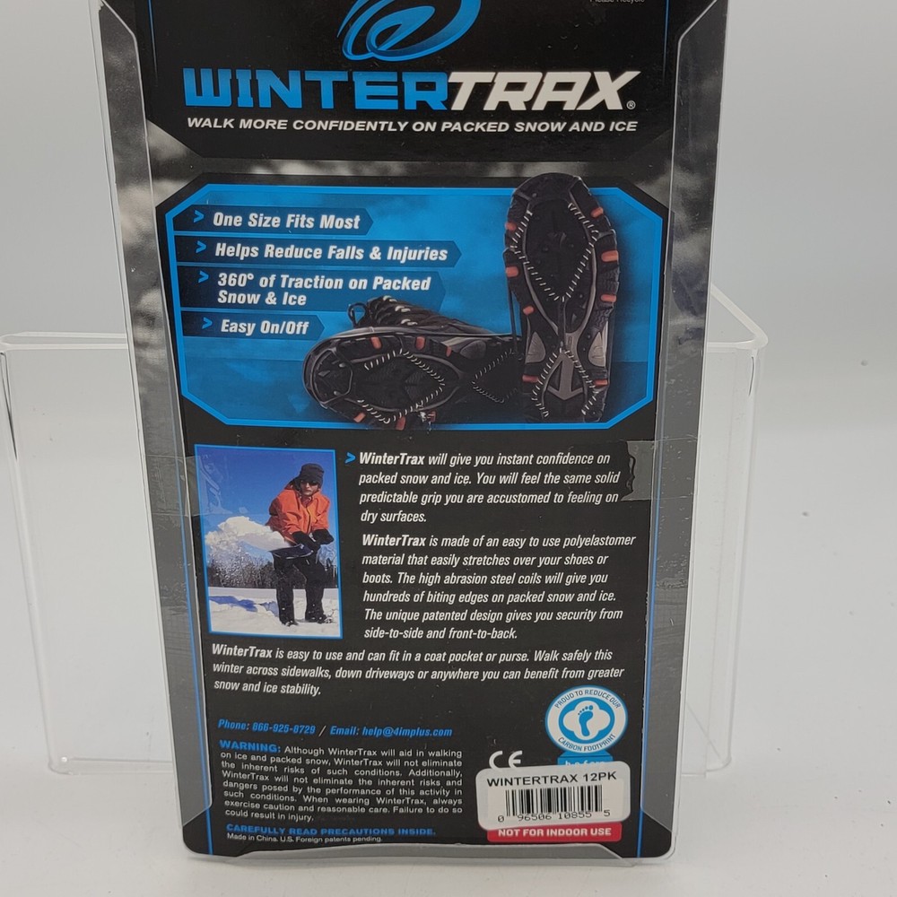 Walker Snow Trax Winter Traction Cleats Covers Shoe Boot