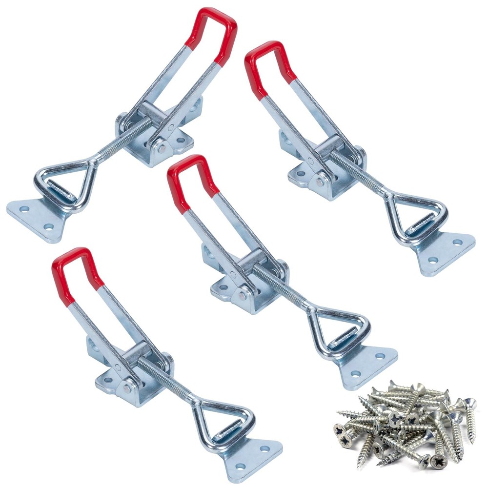 4-Pack Adjustable Toggle Latch Clamp 4003, Quick-Release Hand Tool Cam Latch,...