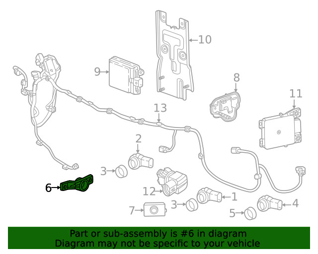 Genuine GM Inner Bracket 85105533