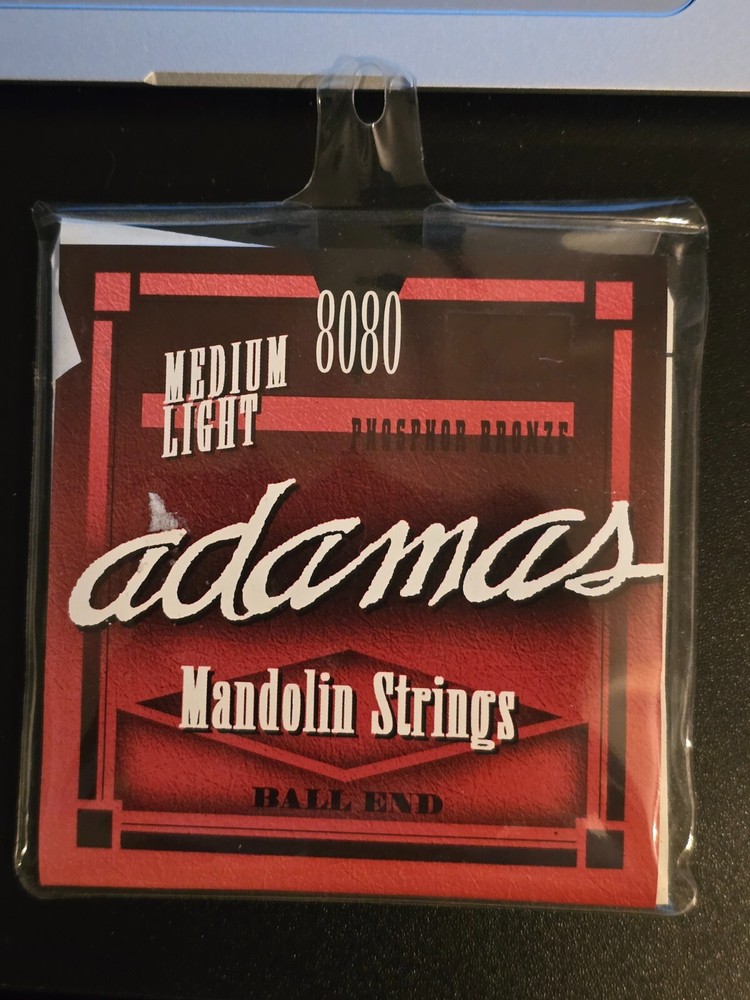 adamas 8080 Mandolin Strings Medium Light Phosphor Bronze Ball End