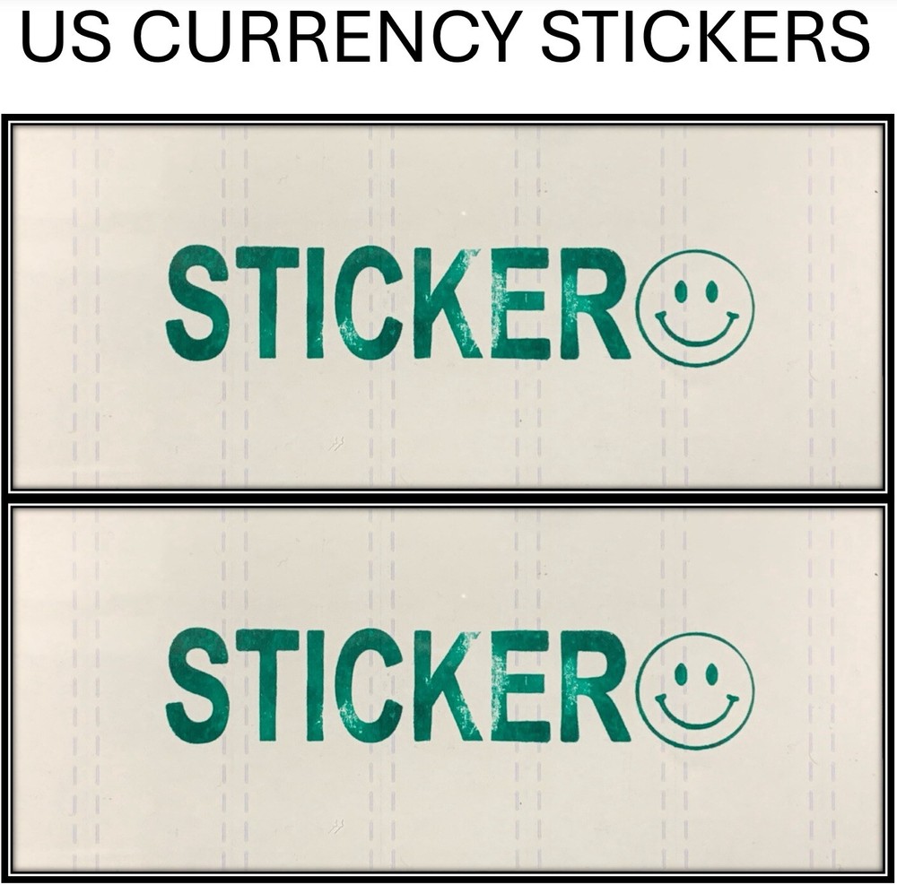 $5 Five Dollar 1923 Silver Certificate (US CURRENCY STICKERS)