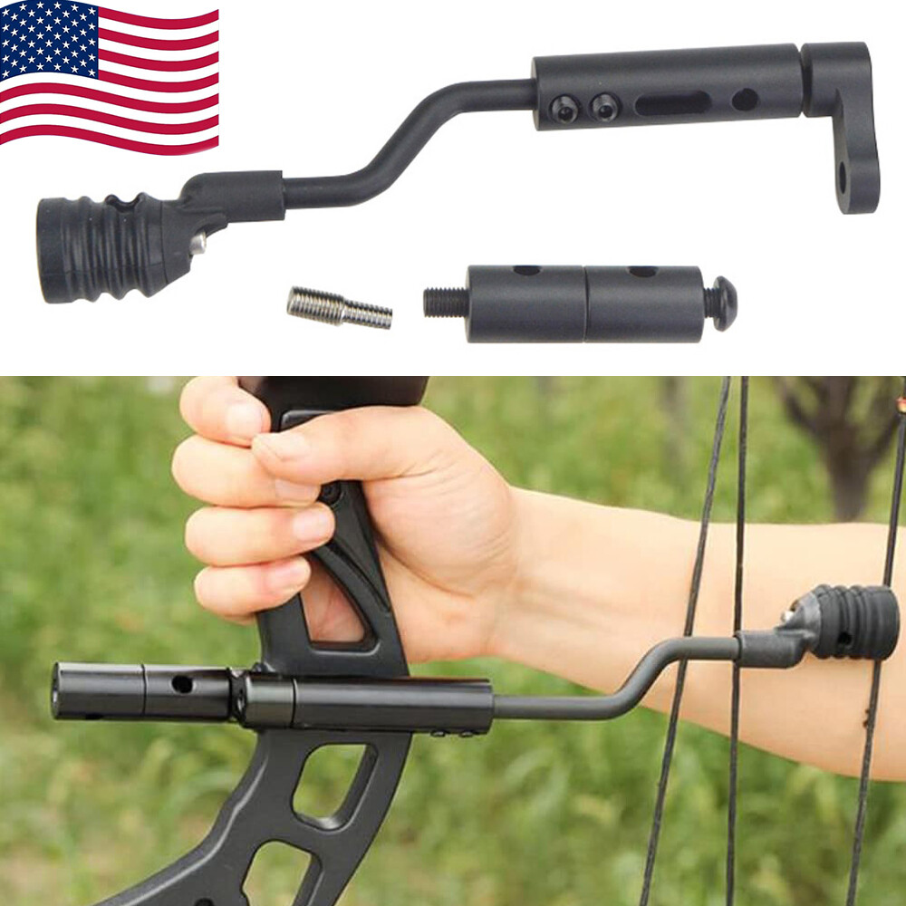 Compound Bow String Stop Bracket Balance Stabilizer Rod Bracket Archery Mount