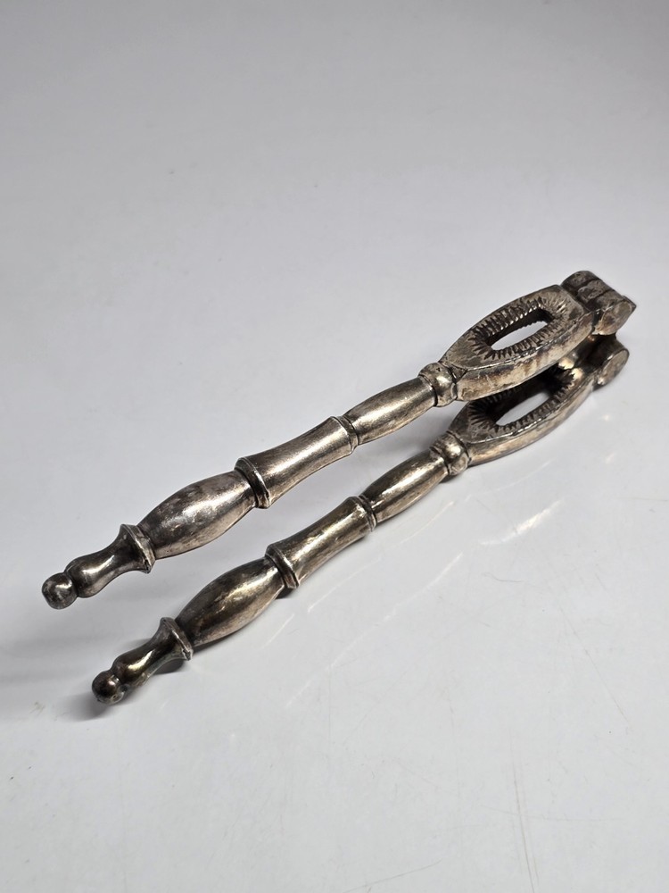 Antique knutcracker Victorian Silver Plated Lobster Claw Kitchenalia