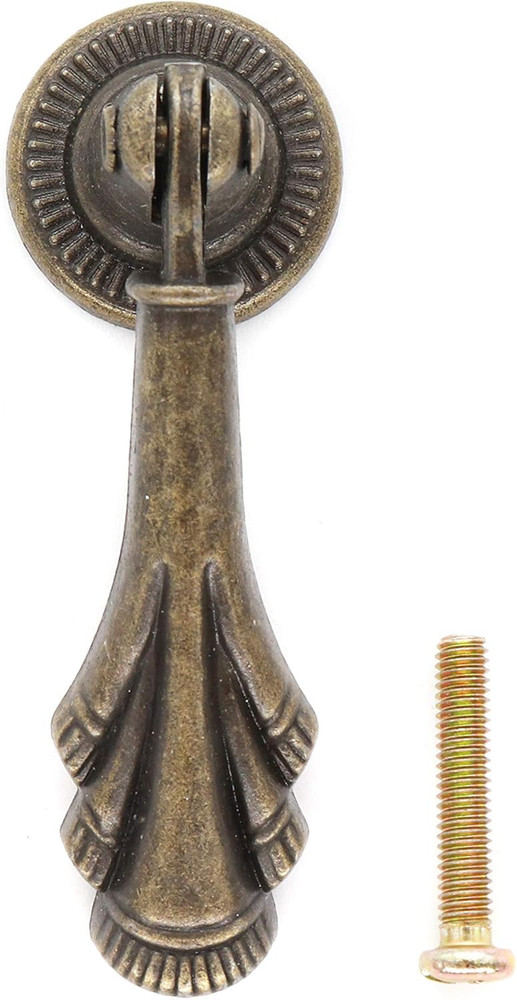 10-Pack Vintage Drawer Pulls Pendant for Cabinet Table Cupboard