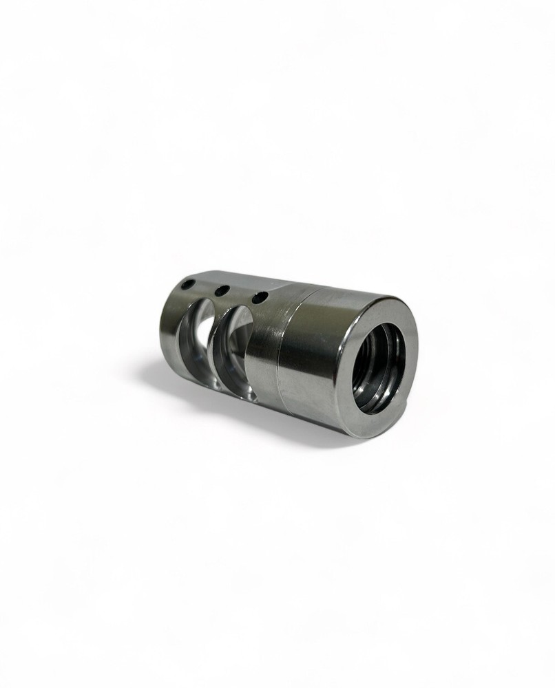 Cub 2 port Self Timing Muzzle Brake 5/8-24