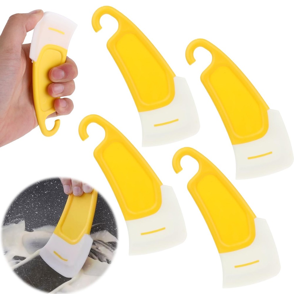 4 Pcs Kitchen Food Grade Silicone Spatula, 3D Printer Silicone Removal Spatul...