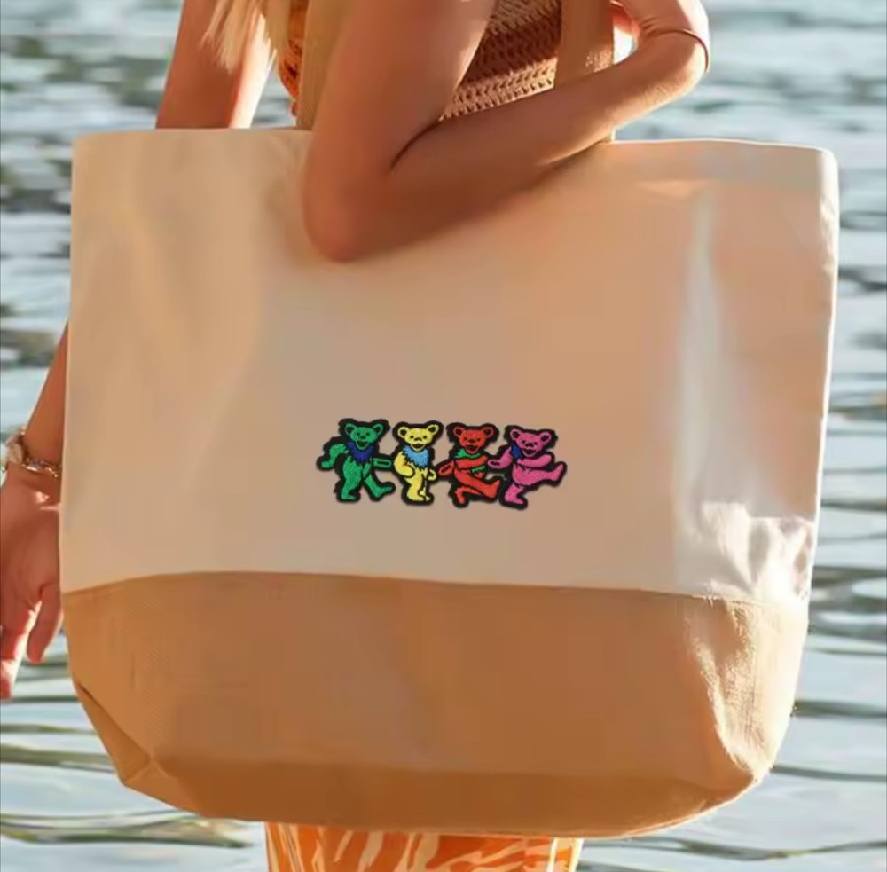 Grateful Dead Patch iron on Dancing Bears patch Embroidered