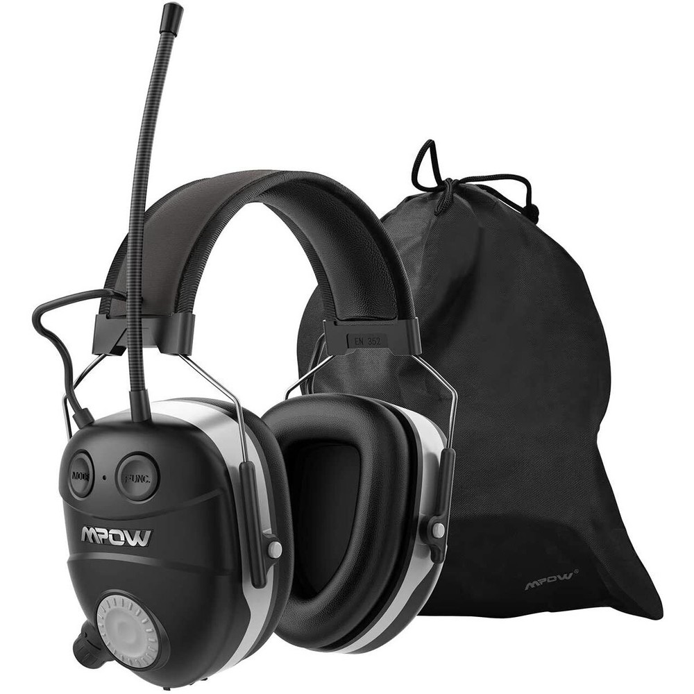 Mpow Hearing Protector Bluetooth Wireless Electronic Ear Muffs For Shooting Work