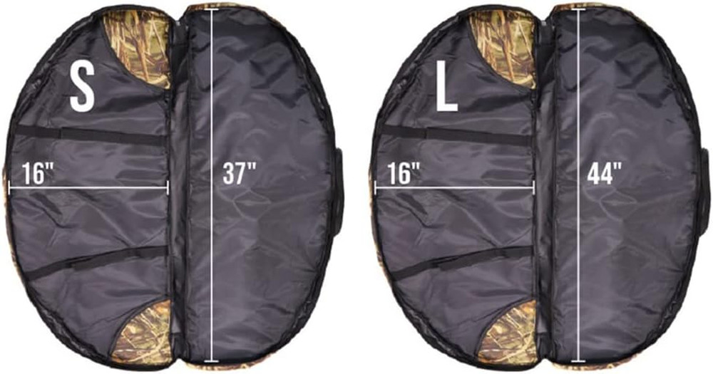 Compound Bow Case Soft Bow Padded Case Light-Weight Bow Carry Bag with Arrow Poc
