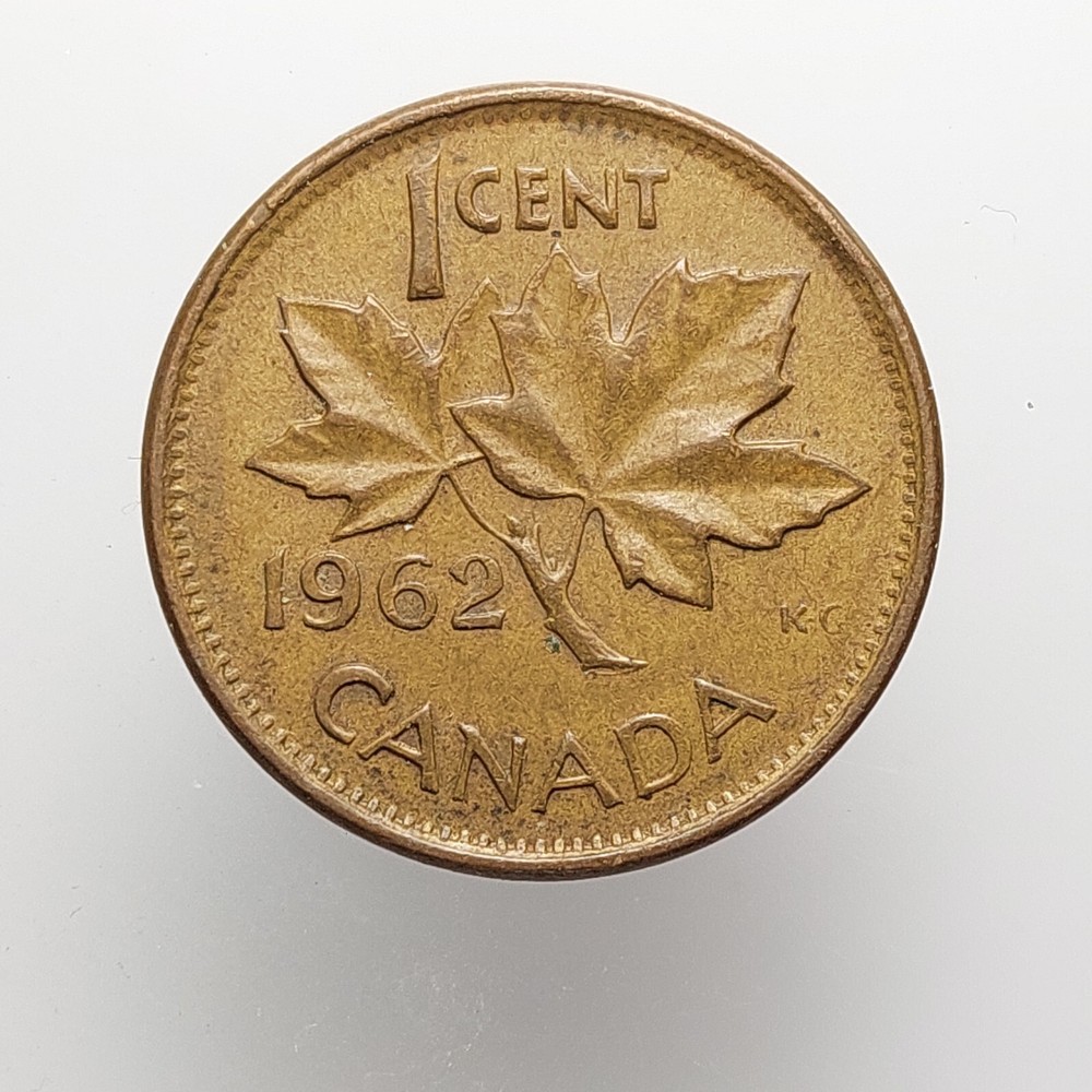 Canada 1 Cent 1962 Coin Z535