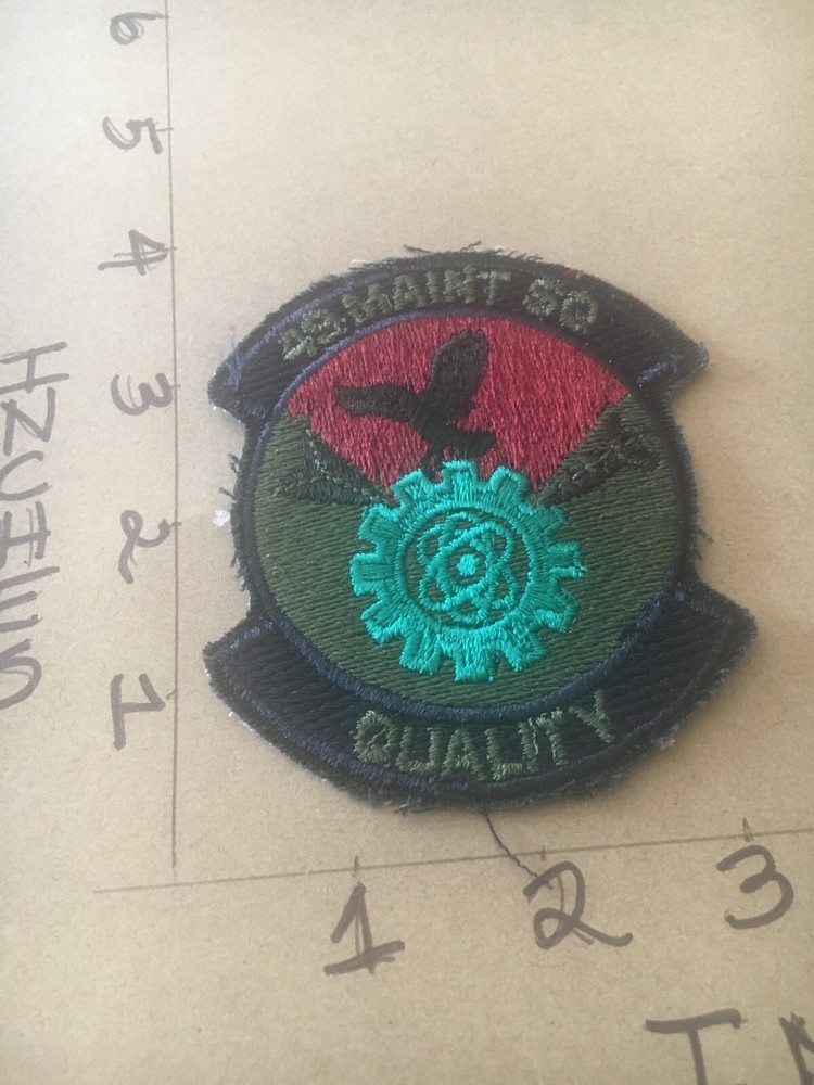 USAF 49th Maintenance Squadron subdued patch 5/3/25