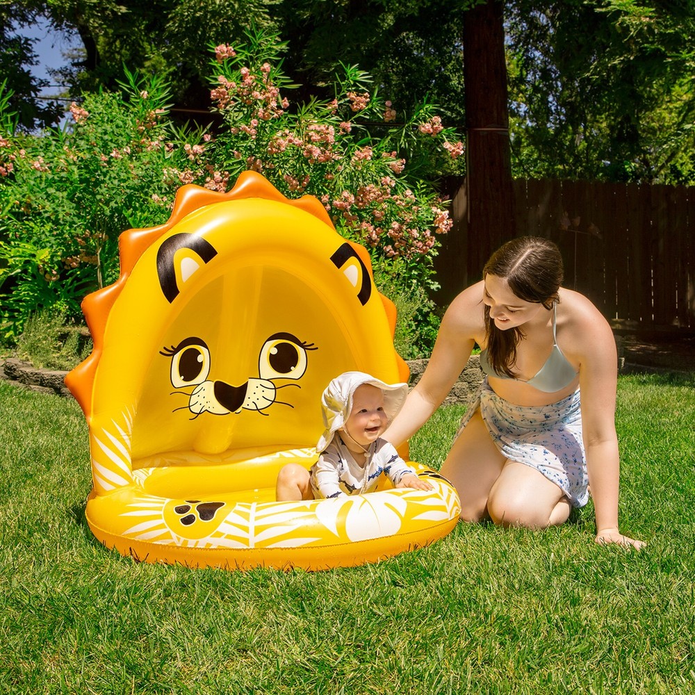 Poolmaster Baby Lion Inflatable Pool - 81607