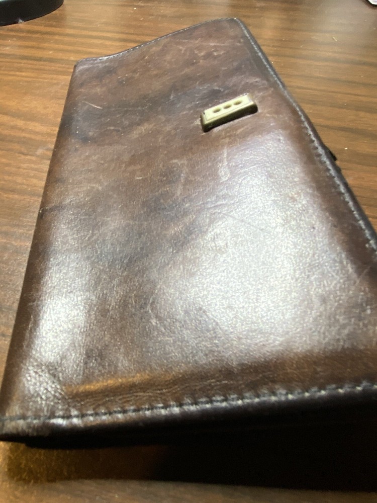 Vintage Noymer Blacksmith Wallet Change Purse. Bill Fold Case