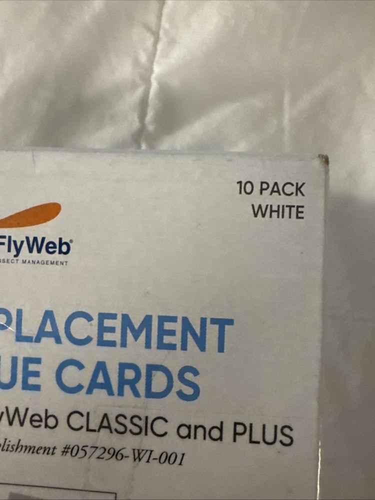 Fly Web Glue Boards 2 -10 Pack Gardner 20 Total