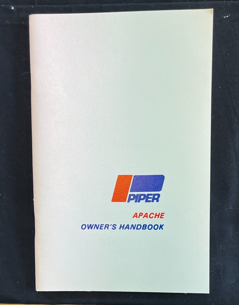 Piper Apache PA-23 Owner's Handbook