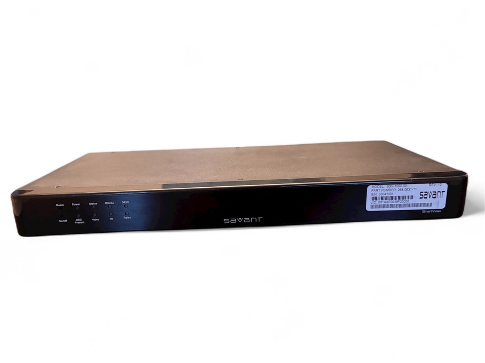 Savant SSV-1000-00 Smart Video Processor w/Power Supply