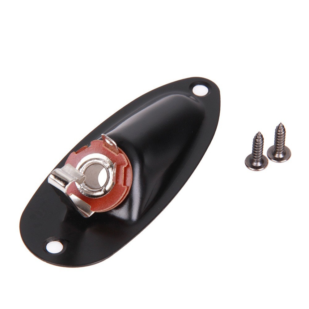 Loaded Boat Style Guitar Pickup Output Input Jack Plug Socket For FD Strat a