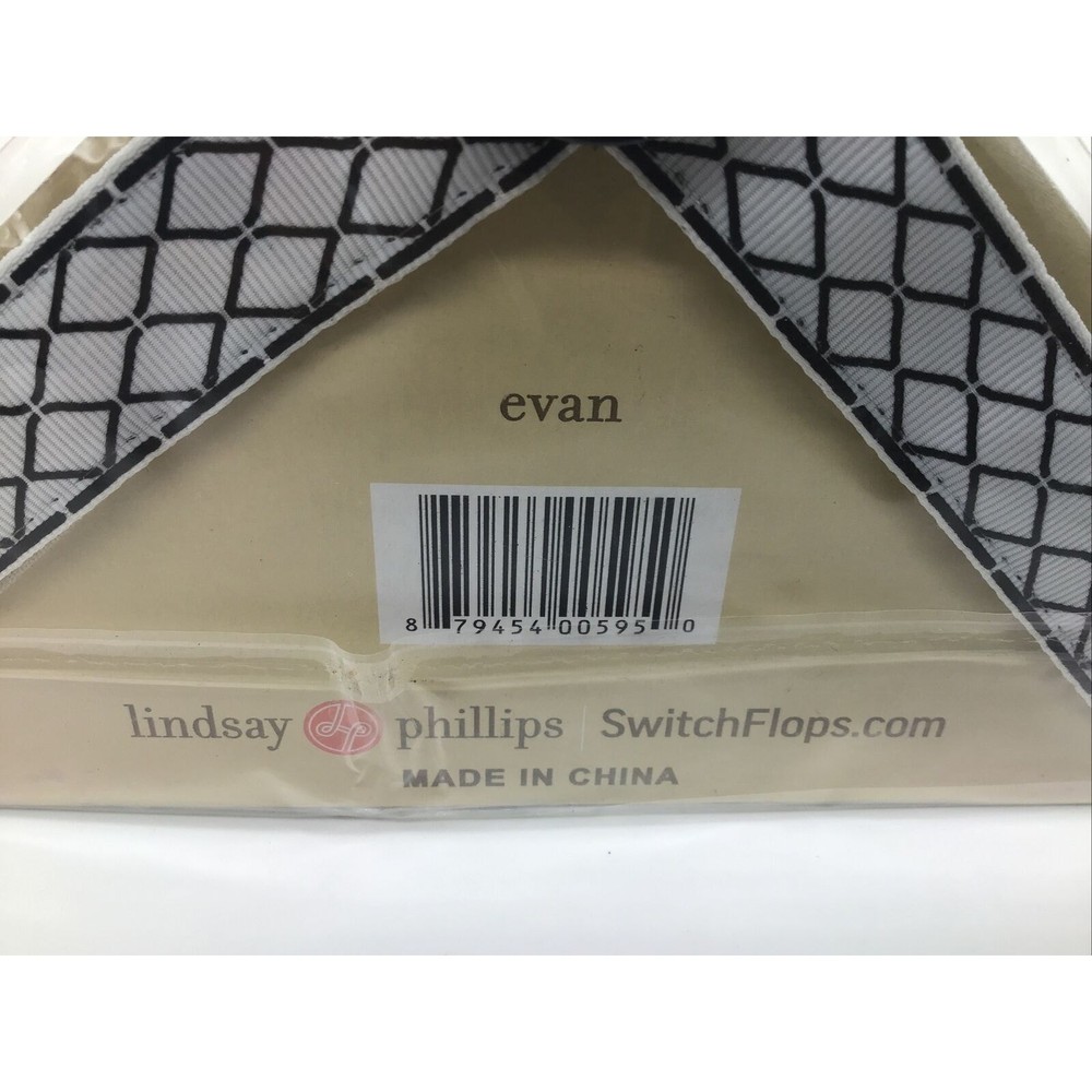 Lindsay Phillips “Evan” Switchflops Straps 7/8 Medium New