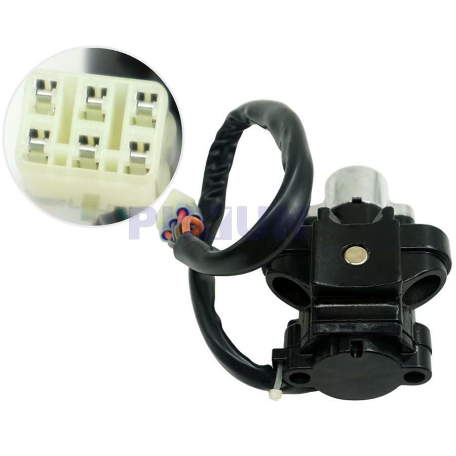 Motorcycle Aluminium Alloy Modified Ignition Key Lock Set Kit Switch Universal