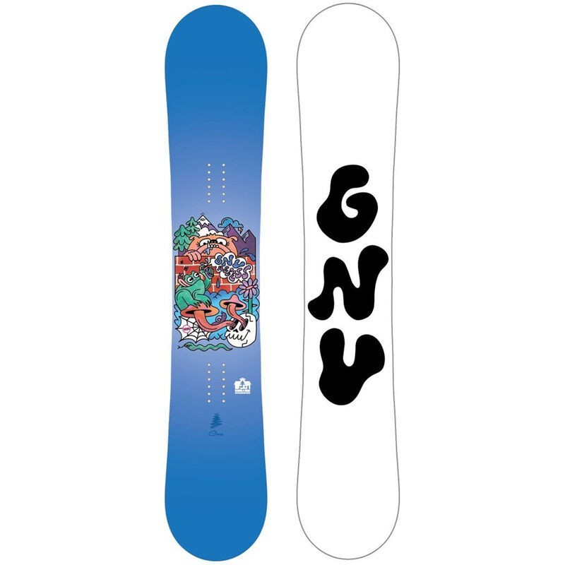 Boys' GNU Recess Snowboard and Bindings Package Combo