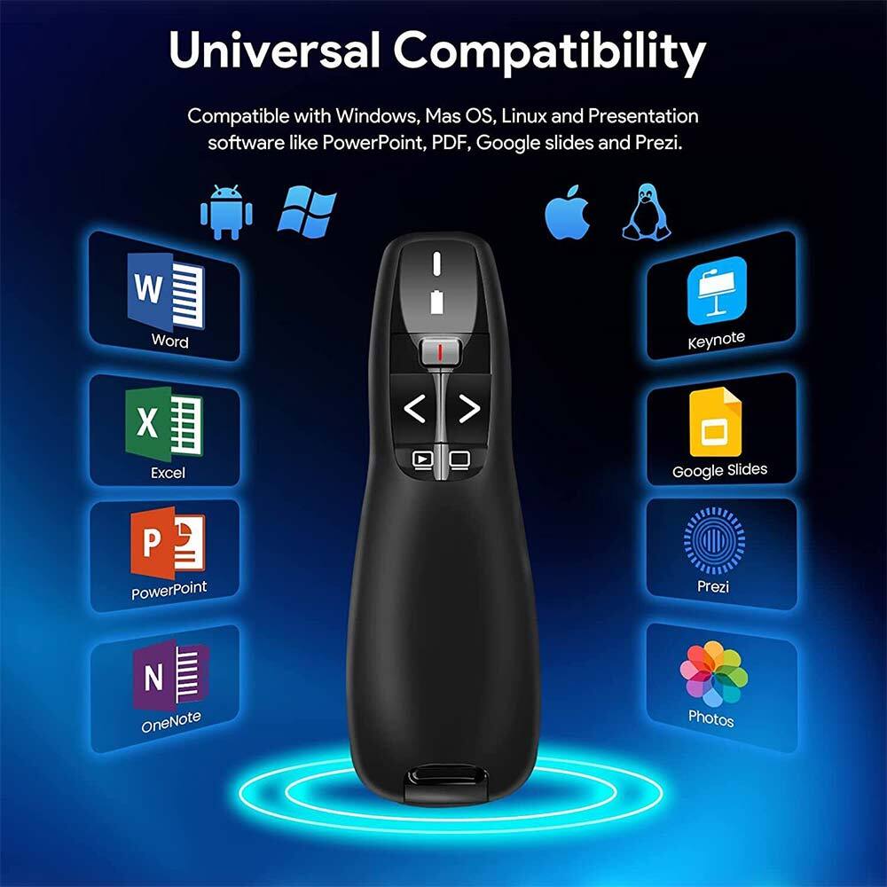 Wireless Presenter,Presentation Remote Control Pen PPT Remote Controller Clicker