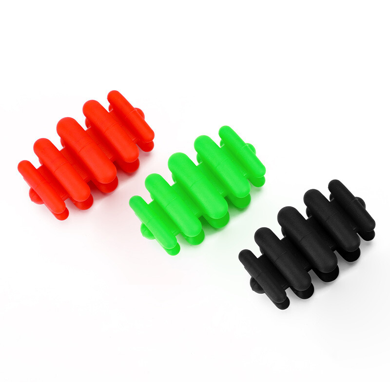 2pcs Shock Absorber Archery Compound Bow Stabilizer Silencer Limbs Dampener